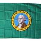 Washington - 3"X5" Polyester Flag (Single-Reverse)