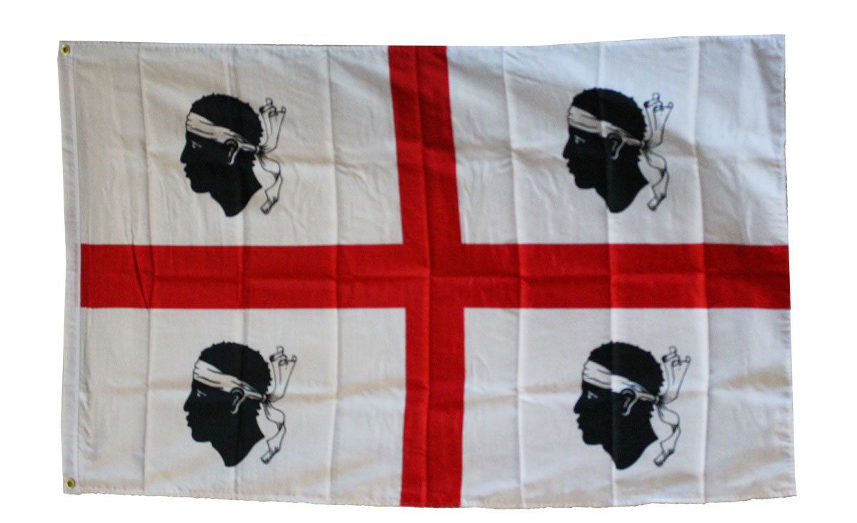 Sardinia - 3"X5" Polyester Flag
