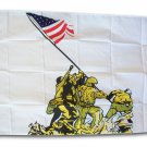 Iwo Jima - 3"X5" Polyester Flag