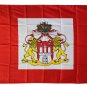Hamburg - 3"X5" Polyester Flag (State)