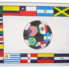 Latin American Soccer - 3"X5" Polyester Flag