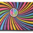 Rainbow/Peace - 3"X5" Polyester Flag
