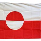 Greenland - 3"X5" Polyester Flag