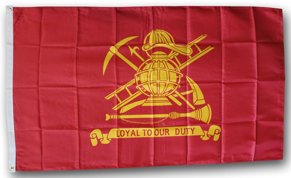 Firefighters - 3"X5" Polyester Flag
