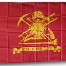 Firefighters - 3"X5" Polyester Flag