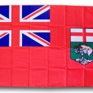 Manitoba - 3"X5" Polyester Flag