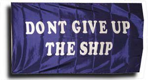 Commodore Perry - 3"X5" Polyester Flag