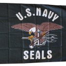 Navy Seals - 3"X5" Polyester Flag