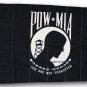 POW-MIA - 3"X5" Polyester Flag