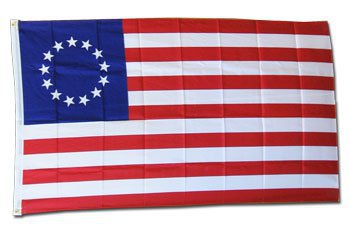 Betsy Ross - 3"X5" Polyester Flag