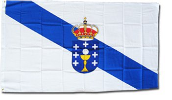 Galicia - 3"X5" Polyester Flag