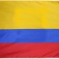 Ecuador - 3"X5" Nylon Flag (Civil)