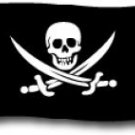 Jack Rackham - 3"X5" Nylon Flag