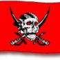 Caribbean Pirate - 3"X5" Nylon Flag