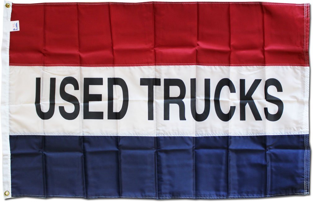 Used Trucks - 3"X5" Nylon Flag