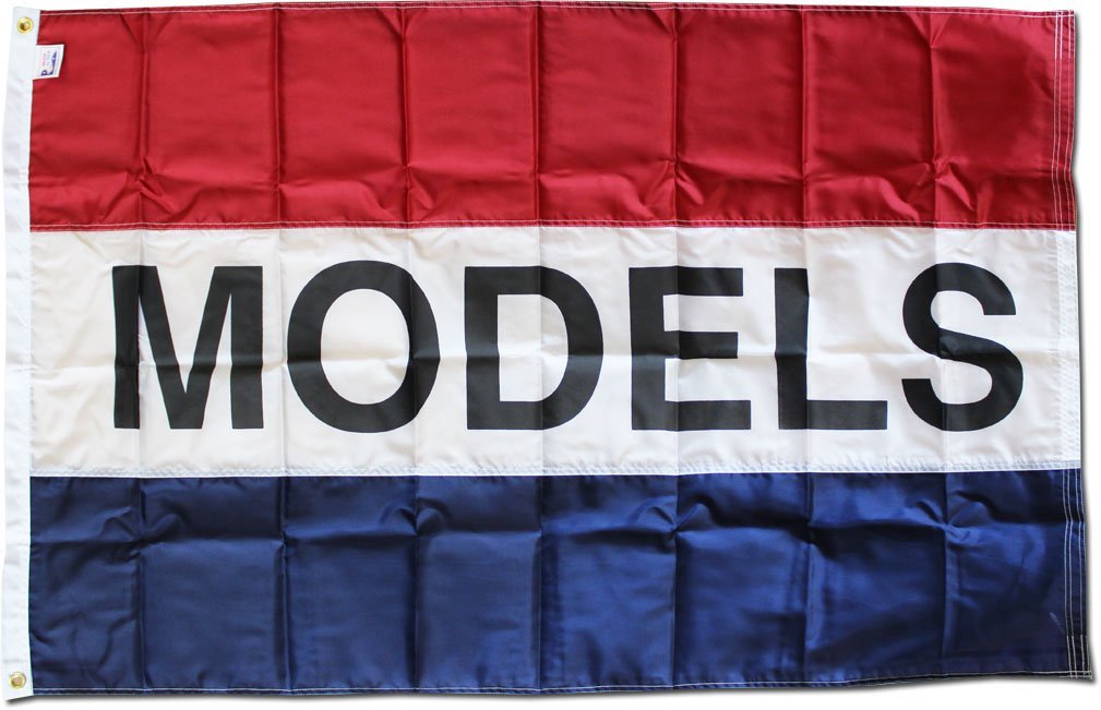 Models - 3"X5" Nylon Flag