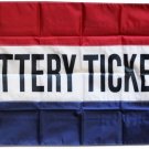 Lottery Tickets - 3"X5" Nylon Flag