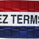 EZ Terms - 3"X5" -Nylon Flag