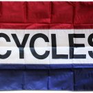Cycles - 3"X5" Nylon Flag