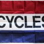 Cycles - 3"X5" Nylon Flag