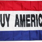 Buy American - 3"X5" Nylon Flag