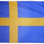 Sweden - 3"X5" Nylon Flag