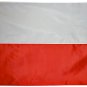 Poland - 3"X5" Nylon Flag (Plain)