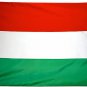 Hungary - 3"X5" Nylon Flag