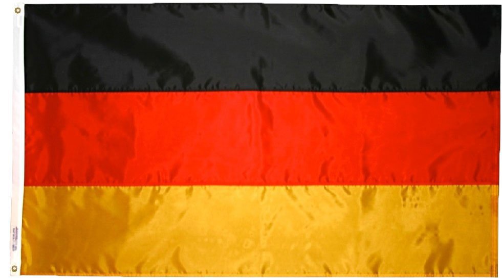 Germany - 3"X5" Nylon Flag