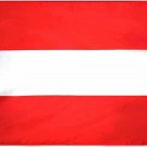 Austria - 3"X5" Nylon Flag (Plain)