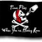Time Flies - 3"X5" Nylon Flag