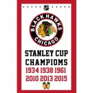 BLACK HAWKS CHICAGO Flag