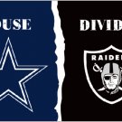Dallas Cowboys -Oakland Raiders Flag , If you need other logos flag, yo