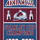 1996-2001 STANLEY CUP Flag , If you need other logos flag, you can send the picture to me by mail
