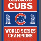 Flag of the Chicago Cubs team, other patterns can be customized
