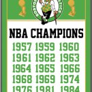 Flag of the Celtics team, other patterns can be customized
