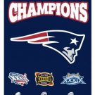 Flag of the England Patriots team, other patterns can be customized