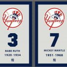 Flag of the New York Yankees team, other patterns can be customized