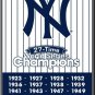Flag of the New York Yankees team, other patterns can be customized