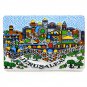 12 Pcs 3D Fridge Magnet Jerusalem, Old City, Last Supper, Souvenir Holy Land
