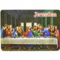 12 Pcs 3D Fridge Magnet Jerusalem, Old City, Last Supper, Souvenir Holy Land
