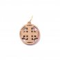 50 Pcs Of Olive Wood Jerusalem Cross Pendants Hand Made Holy Land Bethlehem