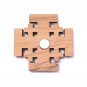 Olive Wood Jerusalem Cross Fridge Magnet Hand Made Holy Land Jerusalem