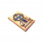 Olive Wood Fridge Magnet Cross With Abalone Hand Made Holy Land Jerusalem