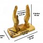 Olive Wood Praying Hands Bible Stand Hand Made Holy Land Jerusalem