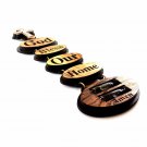 Olive Wood God Bless Our Home Wall Hanging Plaque With Holy Water & Soil