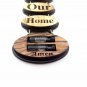 Olive Wood God Bless Our Home Wall Hanging Plaque With Holy Water & Soil