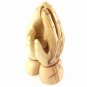 Olive Wood Praying Hands Figurine Statue Hand Carved Holy Land Bethlehem