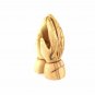 Olive Wood Praying Hands Figurine Statue Hand Carved Holy Land Bethlehem