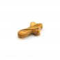 5 Pcs Olive Wood Hand Holding Comfort Cross Pendants Hand Made Holy Land